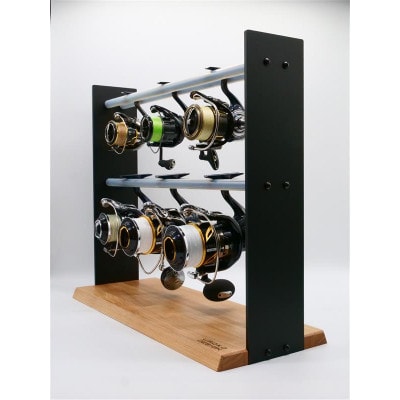 リールラック アイアン 6～8台用【ヴィンテージカラー】～UROKO　DESIGN～