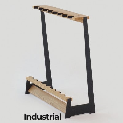 ロッドスタンド TYPE-3 アイアン 8本用【インダストリアルカラー】～UROKO　DESIGN～