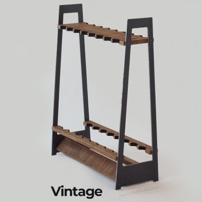 ロッドスタンド TYPE-1アイアン 16本用【ヴィンテージカラー】～UROKO　DESIGN～