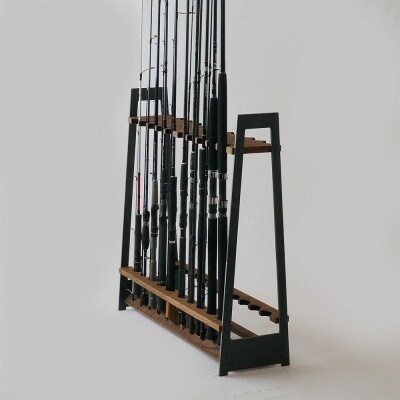 ロッドスタンド TYPE-1アイアン 20本用【インダストリアルカラー】～UROKO　DESIGN～