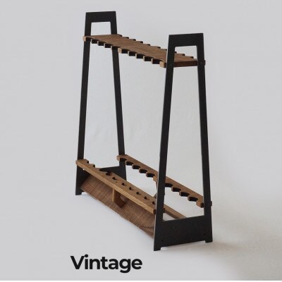 ロッドスタンド TYPE-1アイアン 20本用【インダストリアルカラー】～UROKO　DESIGN～