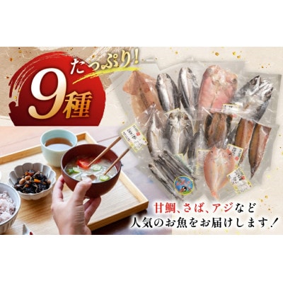 旬鮮平戸干物詰合せ9種