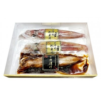 【先行受付】今が旬のヤリイカ(沖漬け付) 2～4杯 約400g