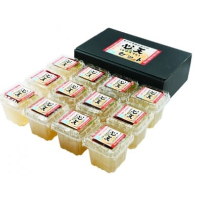 手作りところてん　黒酢タレ付　180g×12P