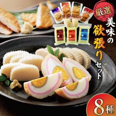 かまぼこ すり身揚げ 8種セット食べ比べ