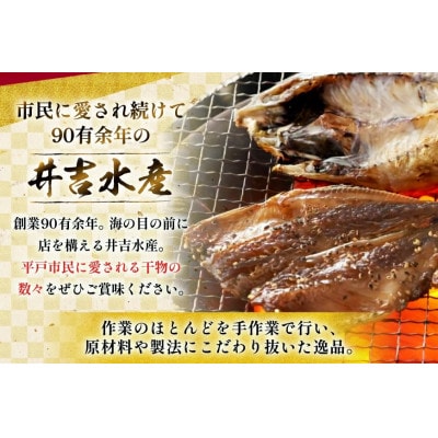 平戸 干物 4種セット 計17枚