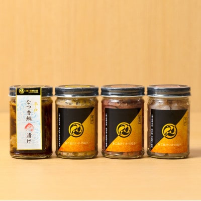 平戸なつ香鯛漬けと塩辛3種セット