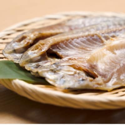 あじの開き塩干し【無添加】　10枚(各2枚入×5袋)