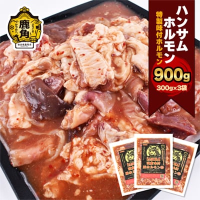 特製味付 ハンサムホルモン 300g×3袋【ハンサム侍】