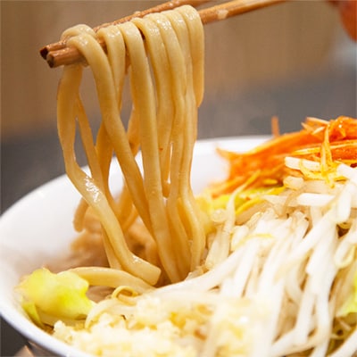 ハンサム麺 中太麺 400g×6袋【ハンサム侍】