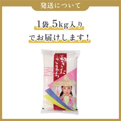 R7年産 あきたこまち 精米5kg【ハンサム侍】