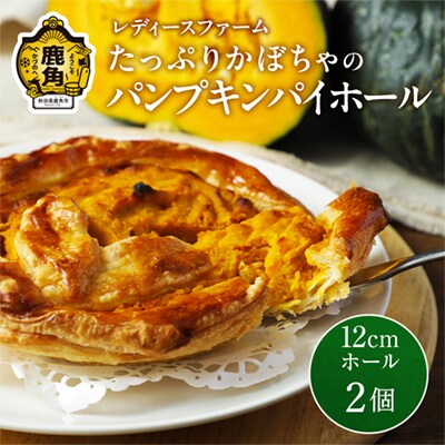 パンプキンパイ 12cmホール×2個【レディースファーム】