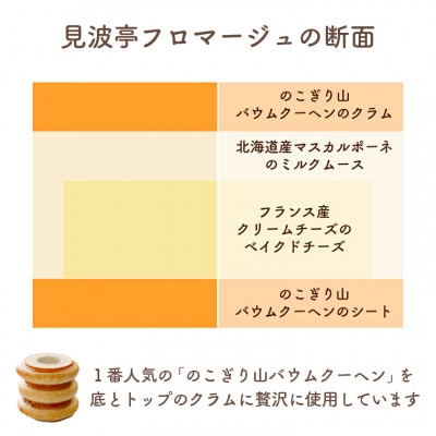 見波亭フロマージュ 1個