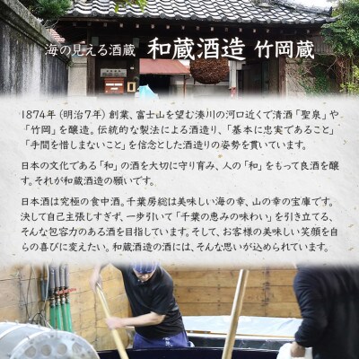 純米吟醸原酒「聖泉 St.spring13」(720ml×1本)/和蔵酒造　O-11bz