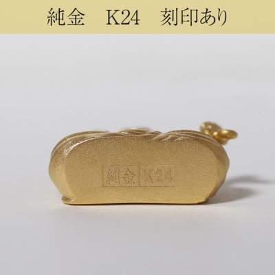 純金　K24　不動明王像【BQ-140】