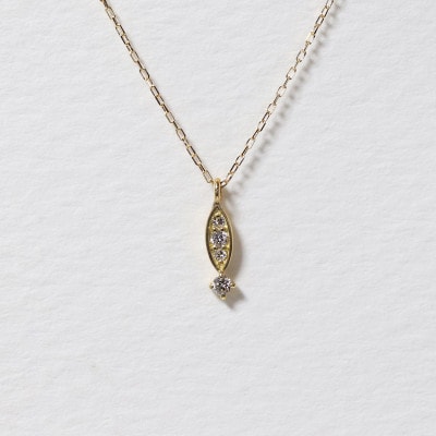 K18 0.04ct ダイヤモンドペンダント【BQ-166】