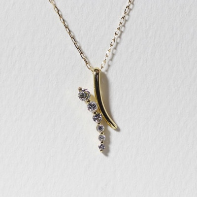 K18 0.30ct デザインペンダント【BQ-178】