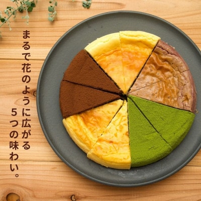 【低糖質・グルテンフリー】カットケーキ詰め合わせ　豪華5種10ピース(各2ピース)