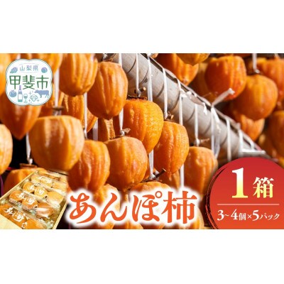 あんぽ柿　大箱(3-4個入り×5パック)