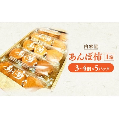 あんぽ柿　大箱(3-4個入り×5パック)
