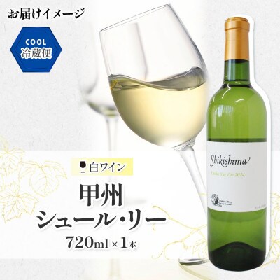 甲州シュール・リー 720ml×1本 辛口 マウントワイン 自家栽培 敷島醸造