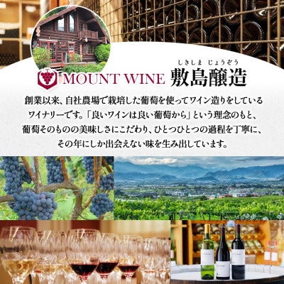 ベリーアリカント 720ml×1本 レア マウントワイン 国産 自家栽培 赤ワイン 敷島醸造