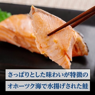 天然　新巻鮭半身切身　(2切れ×5パック)