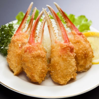 生冷凍ずわい蟹　爪と肩肉のむき身セット　約1kg