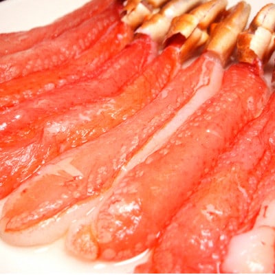 人気の本ずわい蟹ポーション500g　食べやすい!殻むき済み　