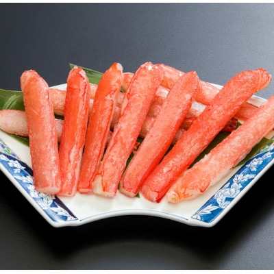 【訳あり】手間いらず 本ズワイガニむき棒身500g×2 完全殻むき100% 殻むき済み・ハサミ不要