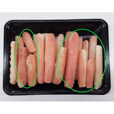【訳あり】手間いらず 本ズワイガニむき棒身500g×2 完全殻むき100% 殻むき済み・ハサミ不要