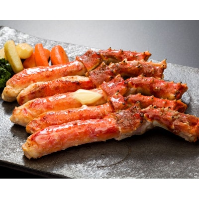 【さとふる限定】【お刺身可】生冷凍 本タラバ蟹ポーションむき身 1kg×2