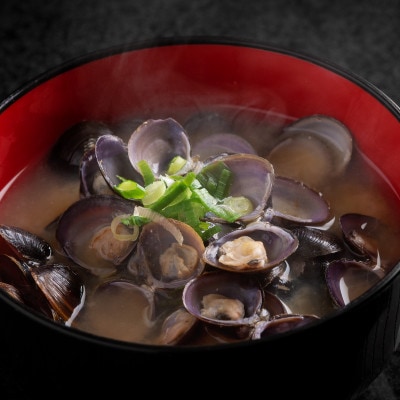 朝食セット 天然紅鮭切り身5切 と 網走湖のしじみ貝1kg
