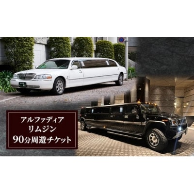 アルファディア　リムジン90分周遊体験チケット