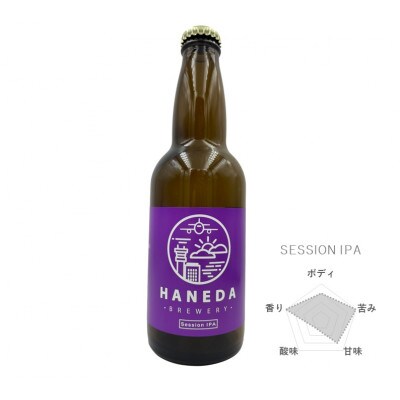 羽田ブルワリー　クラフトビール「セッションIPA」6本セット