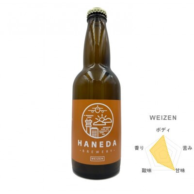 羽田ブルワリー　クラフトビール「ヴァイツェン」6本セット