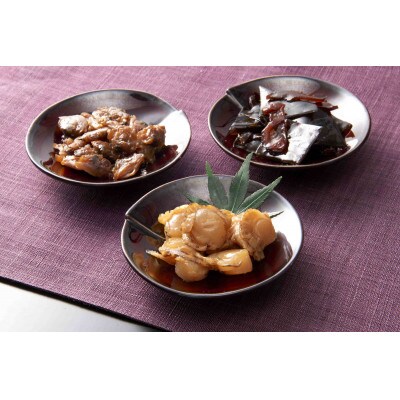 やわらか煮3種桐箱入り詰合せ