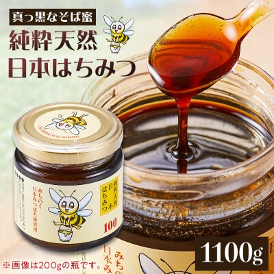 日本はちみつ　1100グラム　まぼろしの純粋日本はちみつ