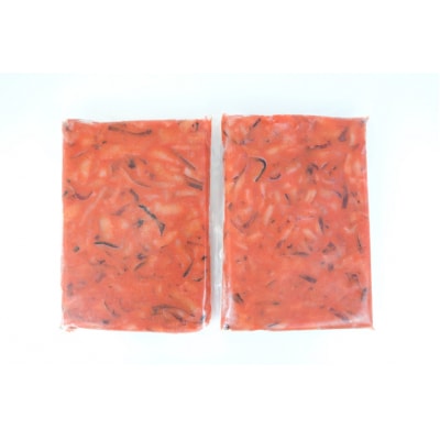 小野万 いか明太子 2kg(1kg×2p) 冷凍 [小野万 宮城県 気仙沼市 20564623]