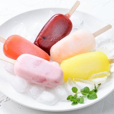 和菓子屋さんのアイスバー (合計5本・全5種) 