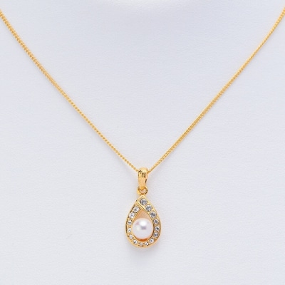 アコヤ真珠 ペンダント (6mm珠・チェーン45cm)