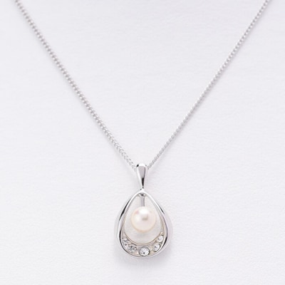 アコヤ真珠 ペンダント (6mm珠・チェーン40cm) 