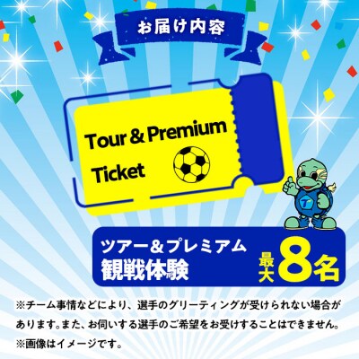 大分トリニータホームゲームツアー&プレミアム観戦体験(2F特別室1室確保・最大8名) 