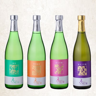 花笑み 4種 飲み比べ セット (合計2.88L・720ml×4本) 
