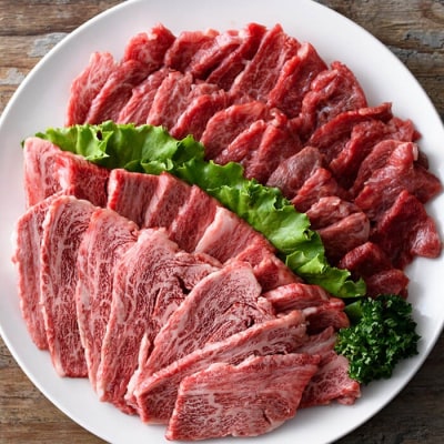 おおいた和牛 A4ランク以上! 特選 焼肉セット (合計600g・赤身300g+カルビ300g) 