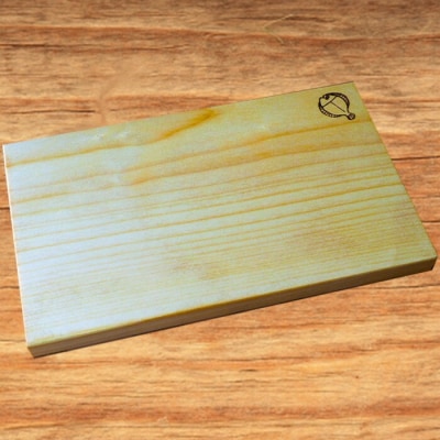 銀杏のまな板 耐水加工 (L40×W25×T2.8cm) 