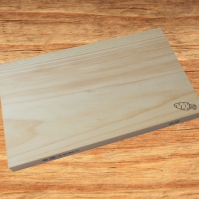 銀杏のまな板 耐水加工 (L40×W25×T2.2cm)