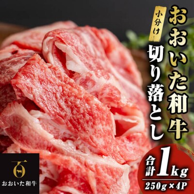 おおいた和牛 切り落とし (計1kg:250g×4P)