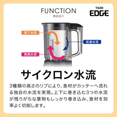タイガー魔法瓶 ミキサー SLC-B100WM マットホワイト