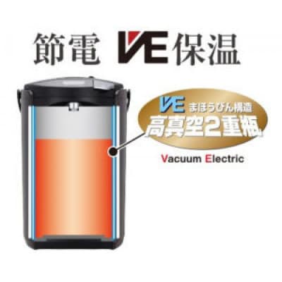 【新品】タイガー魔法瓶 PVQ-H220(CU) タイガー魔法瓶 PIQ-G220KC VE電気ポット 2.2L クールブラック